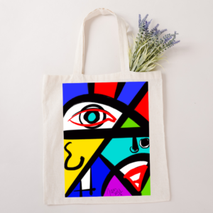 Pride Wearable Abstract Art Tote Bag
