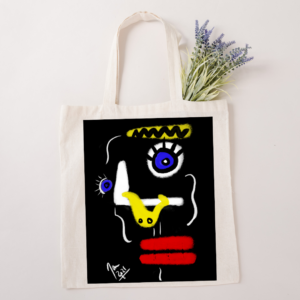 Red Lips Abstract Wearable Art