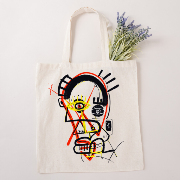 Myan Maurice Abstract Art Totebag