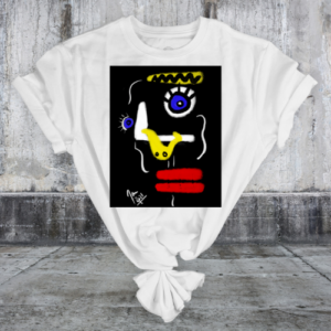 Abstract Face Original Artwork by James Brakefield T-Shirt
