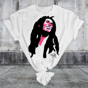 Bob Marley Original Artwork by James Brakefield T-Shirt Collection