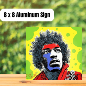 Jimi Hendrix original artwork by James Brakefield