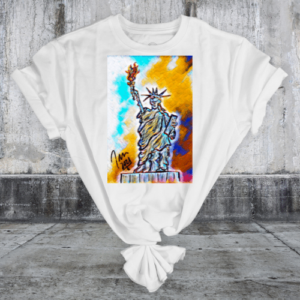 Statue of Liberty Abstract Art by James Brakefield