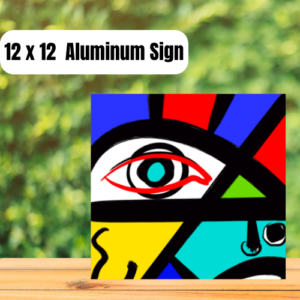 Abstract Eye original artwork by James Brakefield